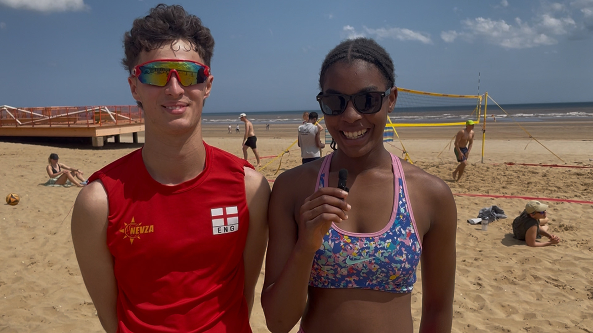 Dylan Parsons and Krystina Ngatcha
