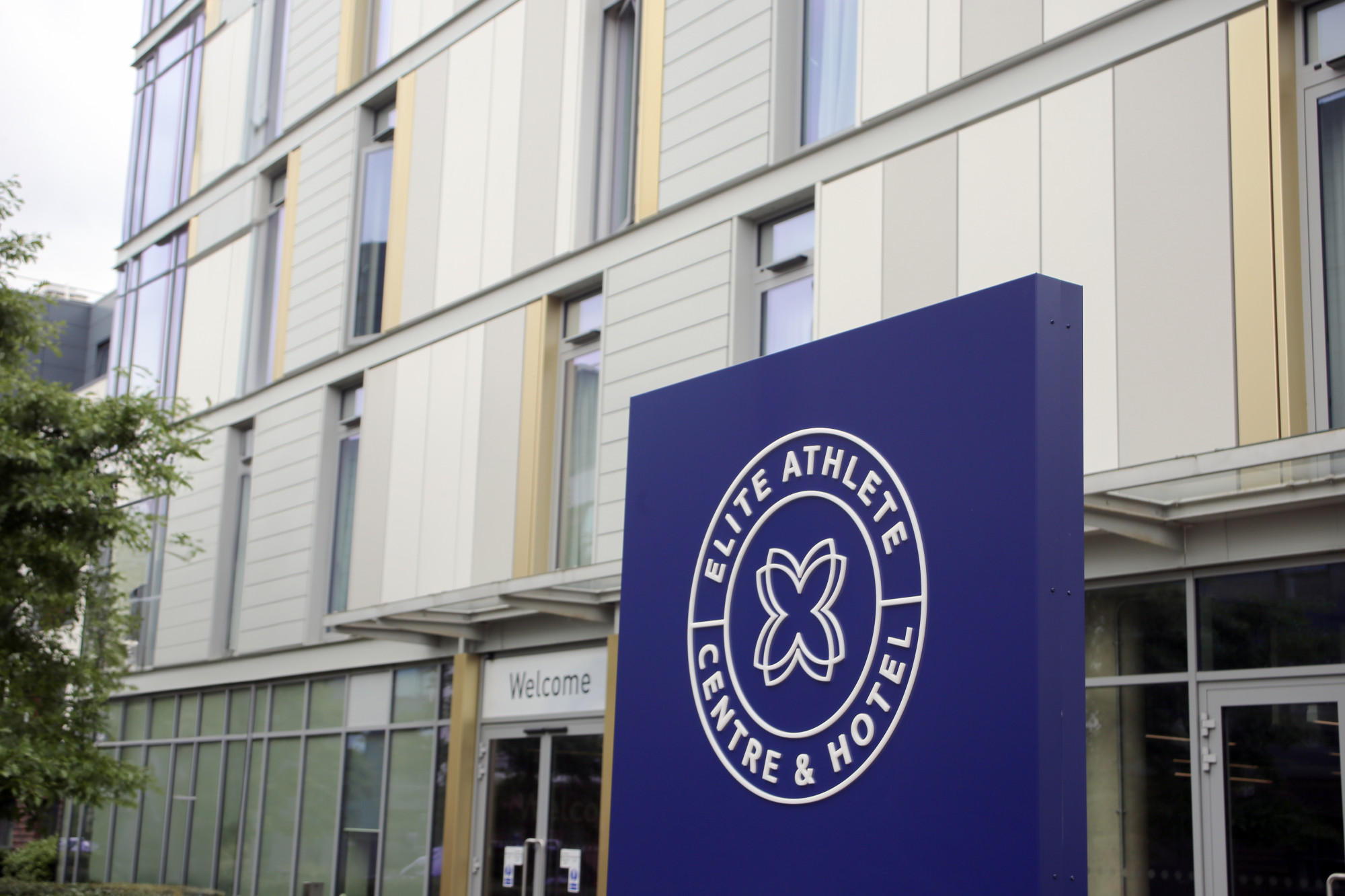 Elite Athlete Centre - External sign