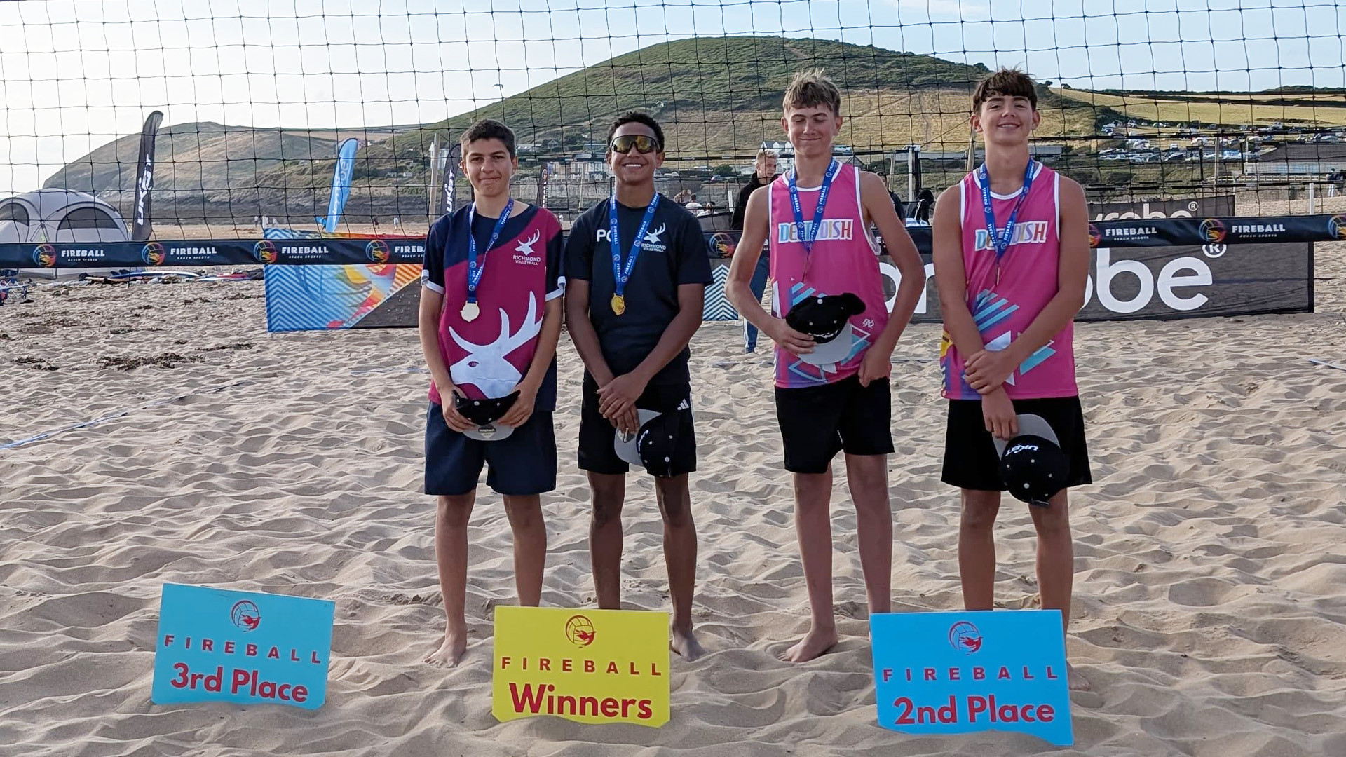 Junior Champs 2025 U14 boys winners