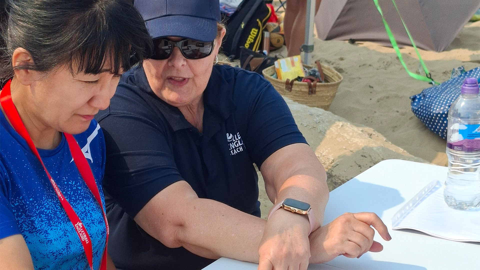 Beach referees and referee developers Porthcawl Aug 2025 2