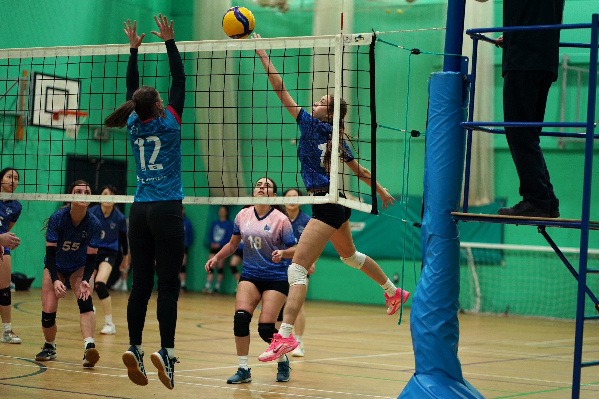 NVL action Doncaster Miners v Everton 4