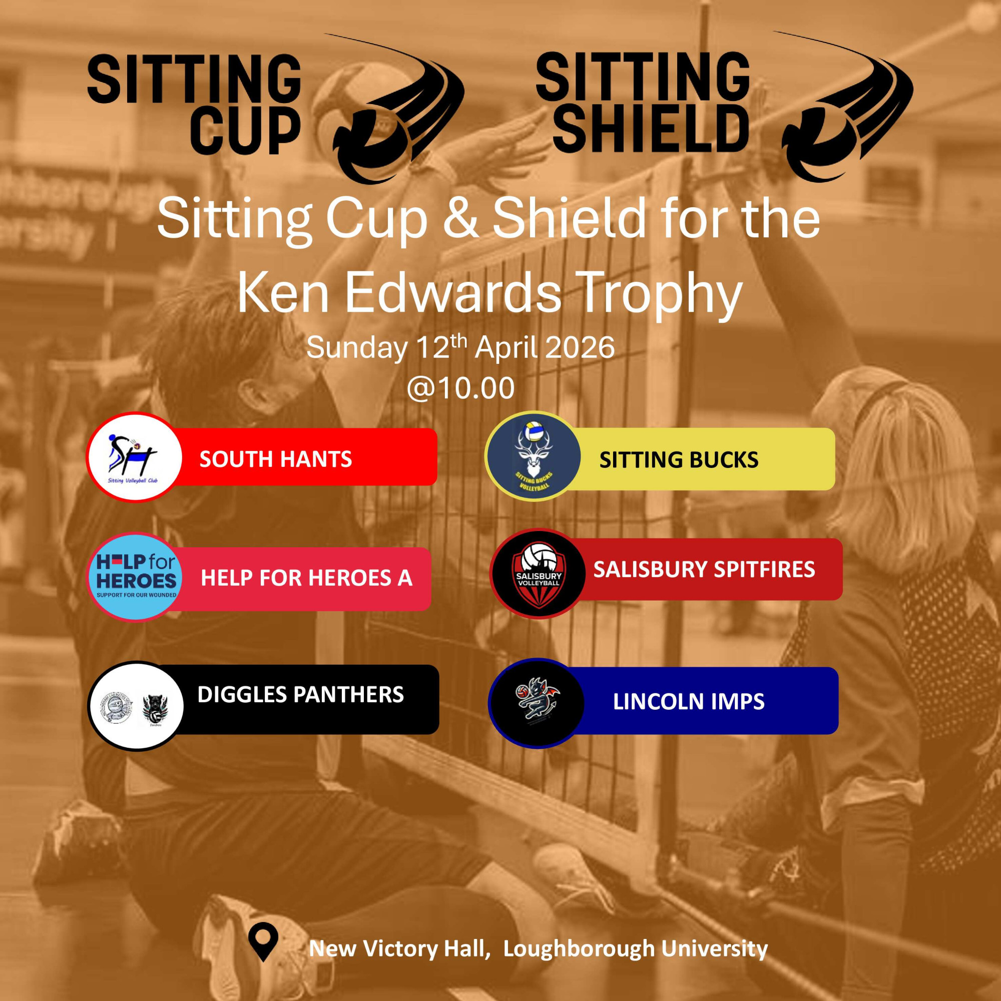 sitting cup teams 12