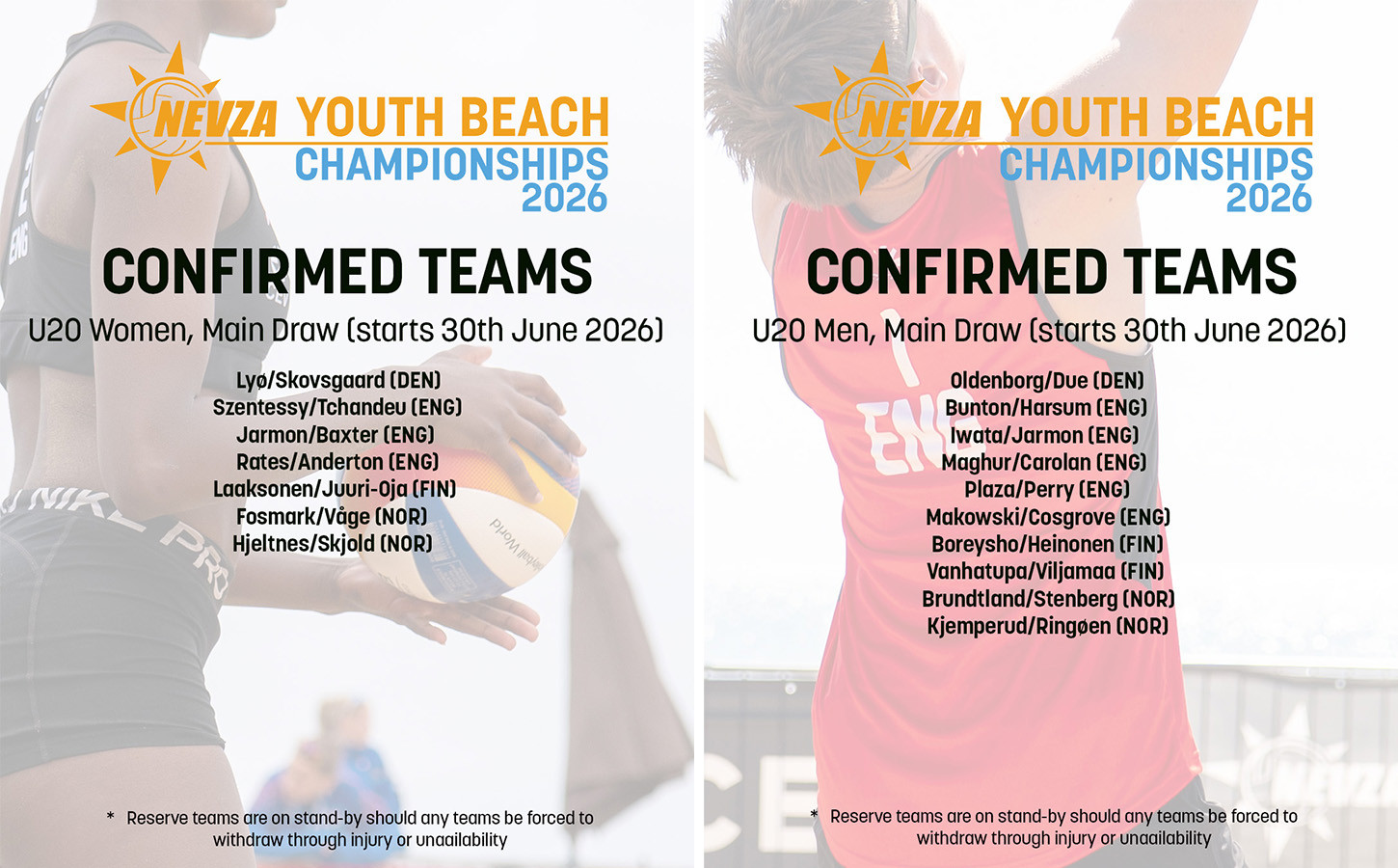 Brid NEVZA U20 landscape draws