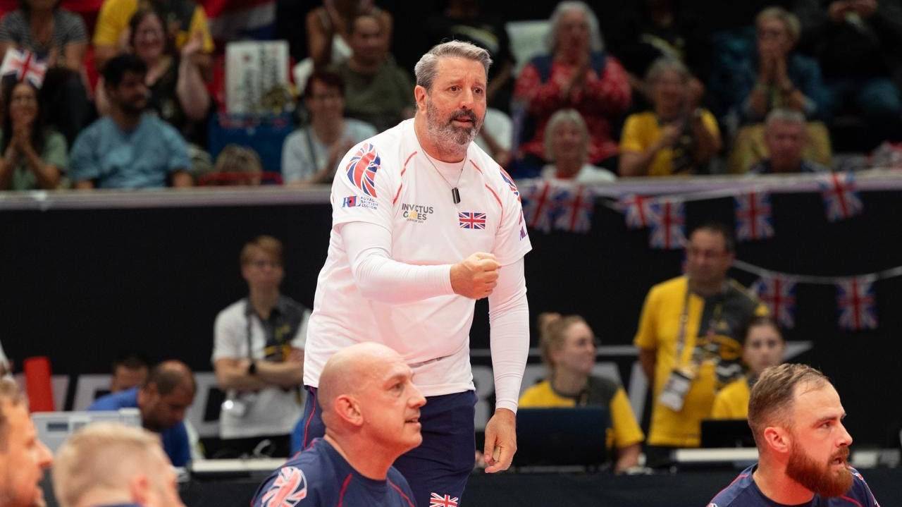 South Hants and GB Women's Sitting Volleyball Coach Richard Osborne Awarded MBE
