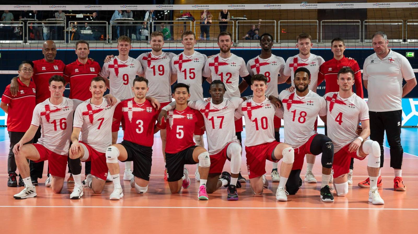England Senior Men's Nordic Cup squad confirmed