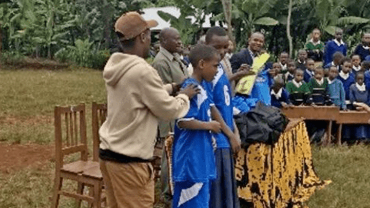 Volleyball’s Gift to Lasso primary school in Tanzania