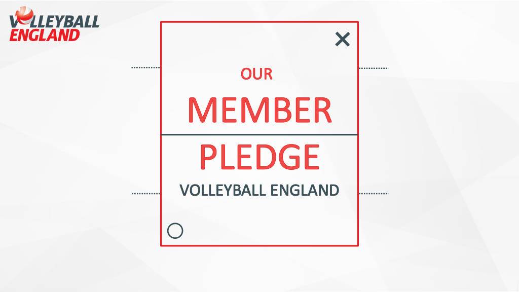 Member Pledge refresh and Code of Conduct reminder