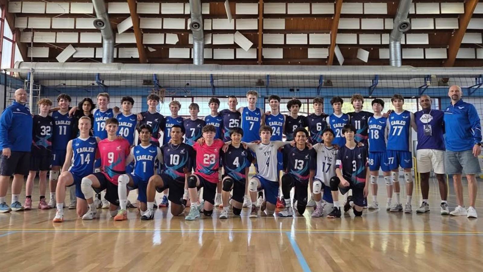 English teams fly the flag at Easter Cornacchia event in Italy