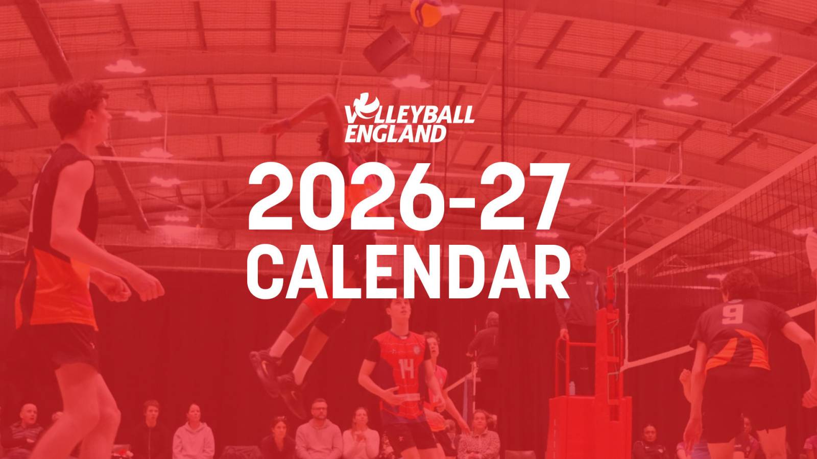 Volleyball England calendar for 2026-27 released