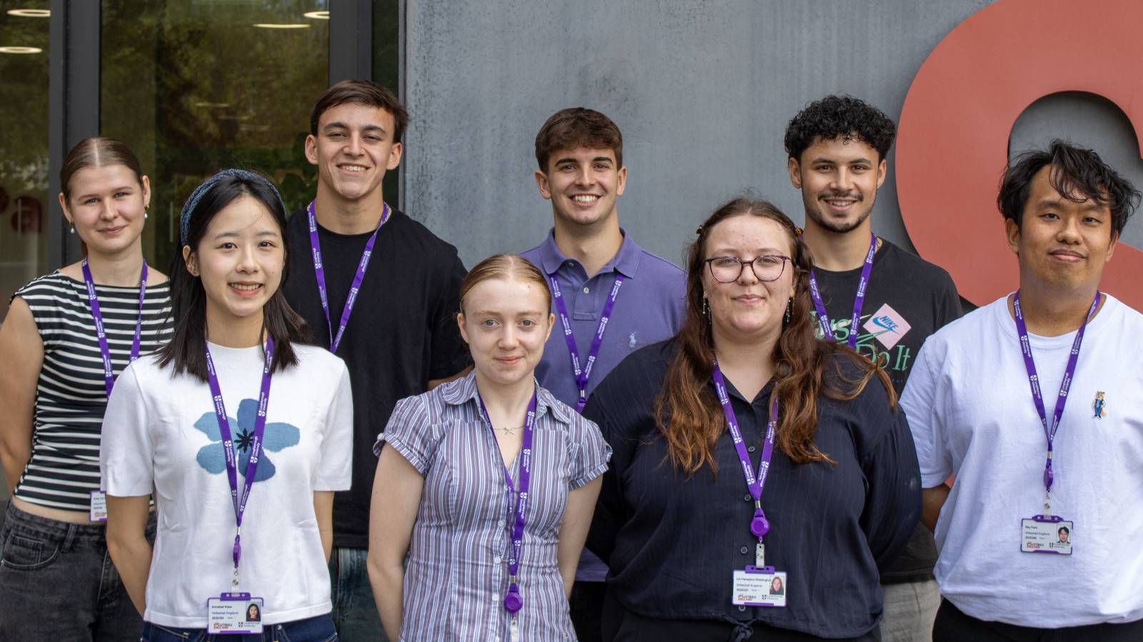 New lineup of Student Project Officers joins the Volleyball England team