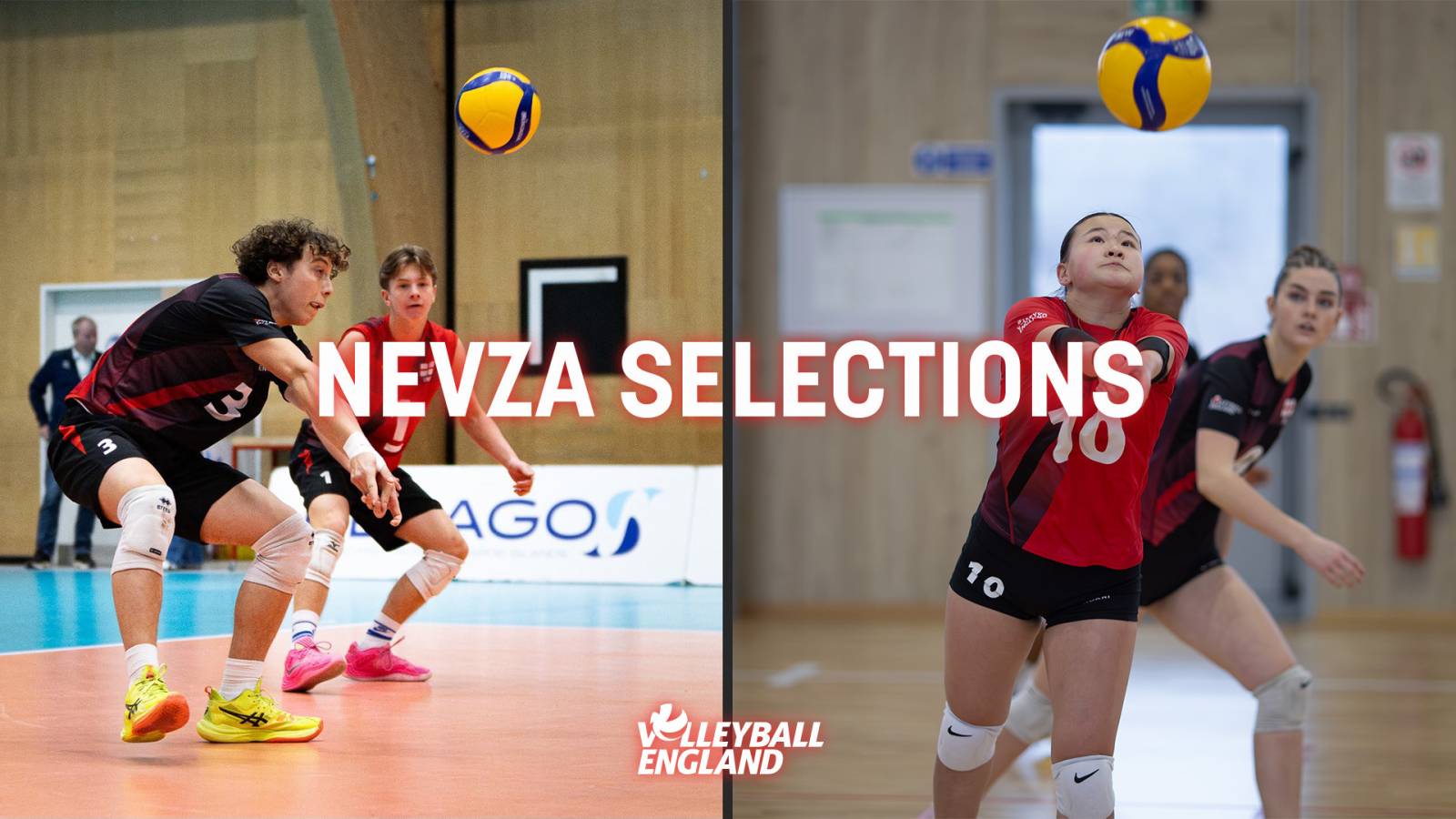 England's U20 NEVZA 2026 squad selections confirmed 