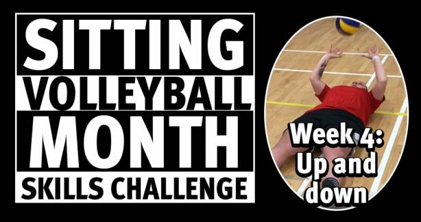 Sitting Volleyball Skills Challenge