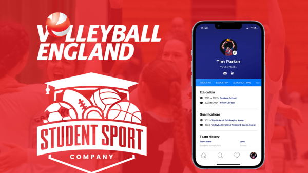 The Student Sport Company partners with England Volleyball 
