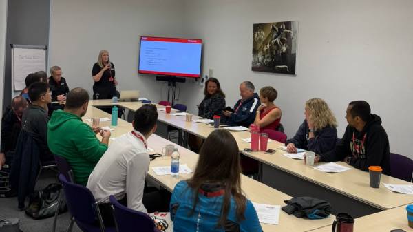 Referees attend Development Programme session in Loughborough