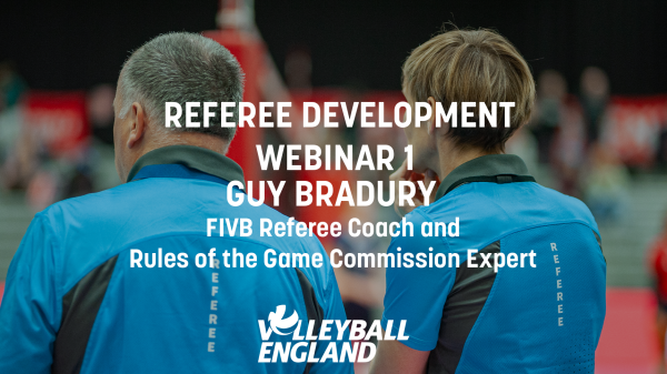 Referee development webinar with Guy Bradbury