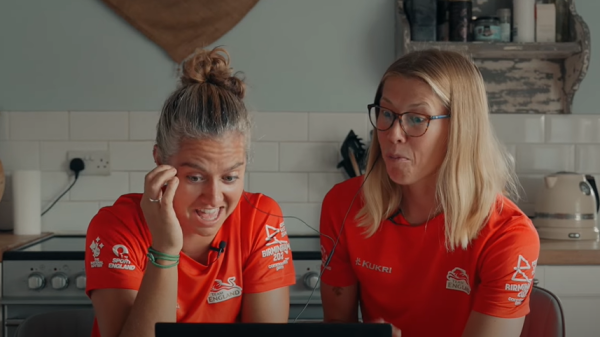 Watch: Jess Grimson and Daisy Mumby react to Birmingham 2022 qualification