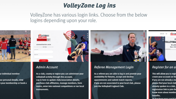 Clubs can book a VolleyZone how-to one-to-one session