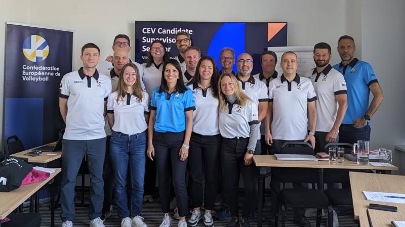 CEV Beach Volleyball Supervisor qualification progress for Smith