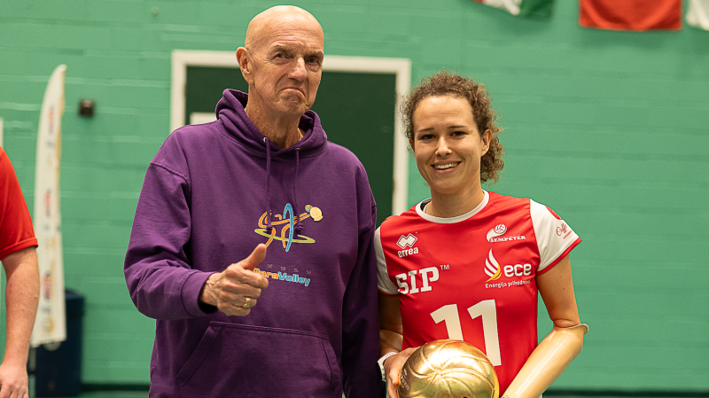 Neale explains role in Army's take-up of volleyball